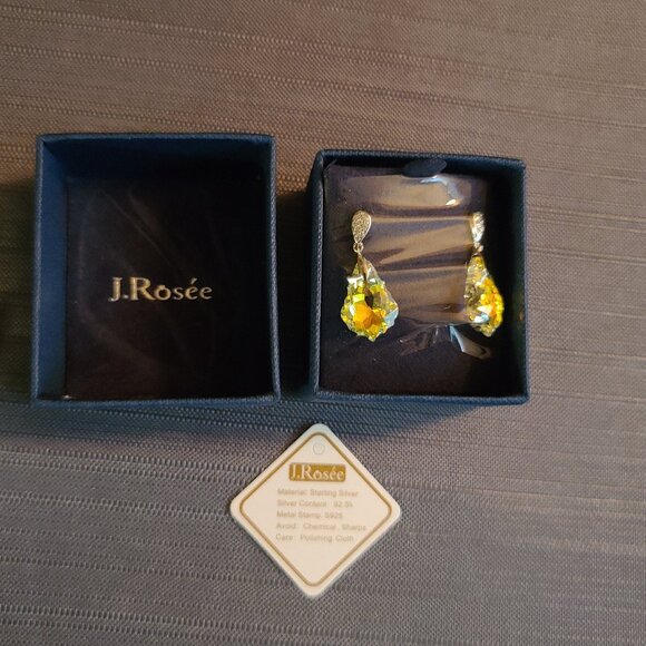 Teardrop Earrings - Picture 2 of 3